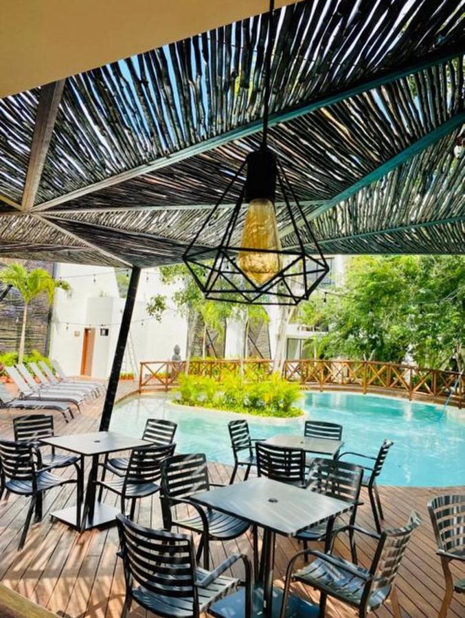 Condo Jungle Apartment & Private Patio Tulum Bagian luar foto