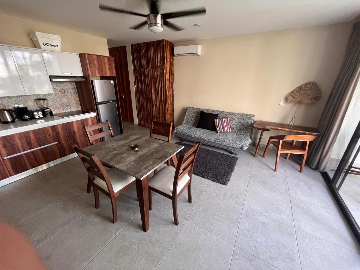 Condo Jungle Apartment & Private Patio Tulum Bagian luar foto